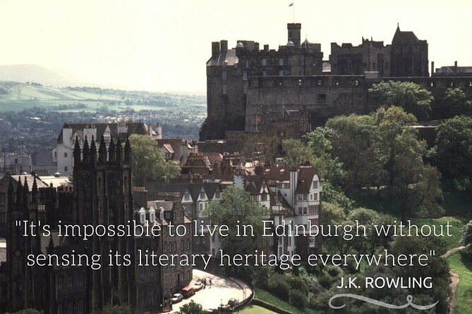 A life less narrow, the Genius of Harry Potter & Edinburgh Castle - Edinburgh Old Town, Rowling’s working setting