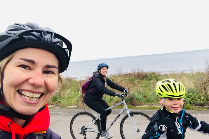 'A Wee Pedal's' Family Friendly Cycle Tour to Edinburgh's Coast - The Victorian railway tunnel into Holyrood Park