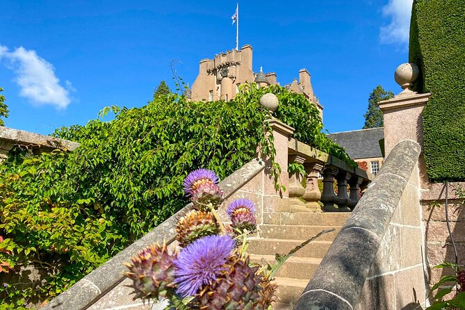 Aberdeen & Shire Castle & Distillery Private Group one Day Tour - Crathes Castle, Painted Ceilings, and Garden Paths