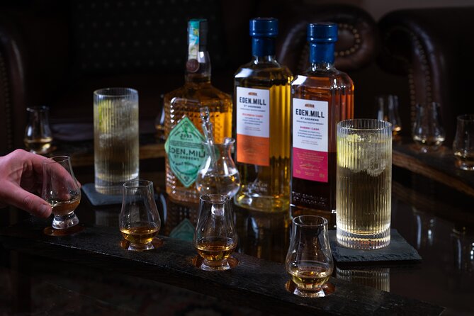 Barrel-top whisky tasting in St Andrews - Comparing two Eden Mill single malts