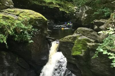 Canyoning Half-Day Trip at Keltneyburn from Aberfeldy