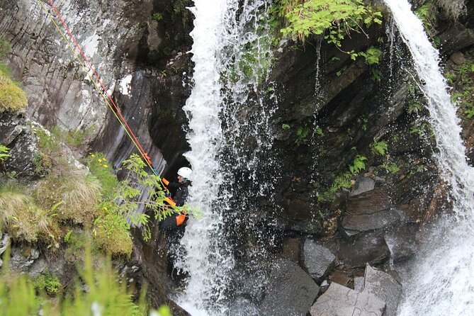 CANYONING in Laggan Canyon | Roybridge, Scotland - Getting ready at Roybridge