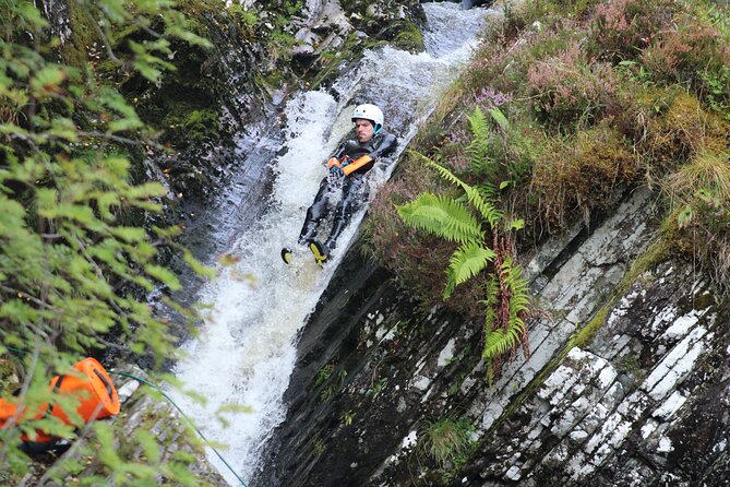 CANYONING in Laggan Canyon | Roybridge, Scotland - Following the river through the canyon