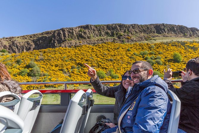 City Sightseeing Edinburgh Hop-On Hop-Off Bus Tour + Kids Go Free - Starting at Waterloo Place