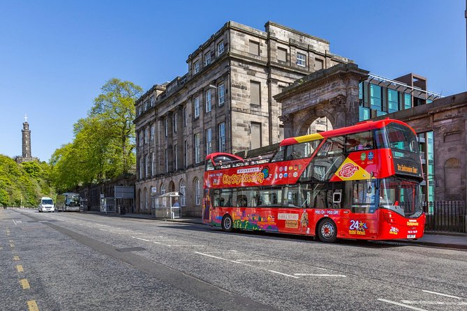 City Sightseeing Edinburgh Hop-On Hop-Off Bus Tour + Kids Go Free - St Andrew Square and John Knox House
