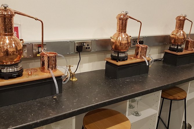 Distill a bottle of Gin on mini copper stills - Building a recipe that actually feels like yours
