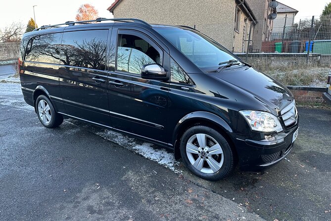 Edinburgh Airport to Edinburgh City one way Private Transfer - The ride toward Edinburgh City
