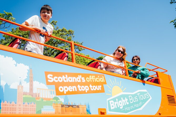 Edinburgh Hop-On Hop-Off Britannia Tour - Victoria Quay and the waterfront ride