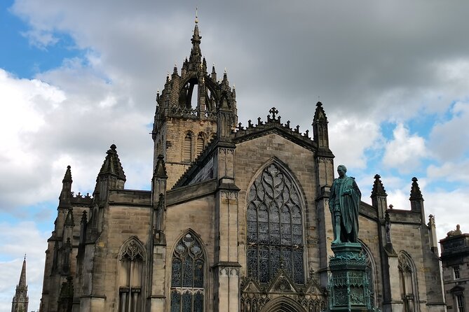 Edinburgh Old Town Private Self-Guided Tour - Grassmarket and the view toward Princes Street