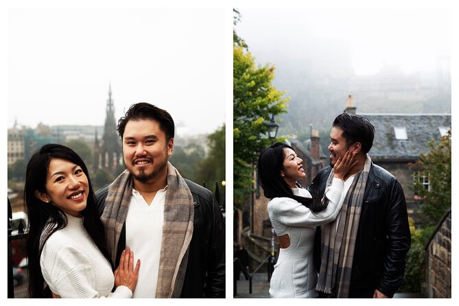 Edinburgh Photoshoot for Couples, Families & Solo Travellers - The 50-plus image package