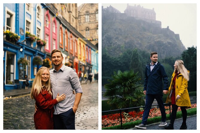Edinburgh Photoshoot for Couples, Families & Solo Travellers - Weather, clothing, and timing
