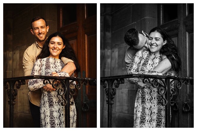 Edinburgh Photoshoot for Couples, Families & Solo Travellers - Getting there and keeping the hour useful