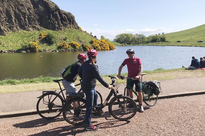Edinburgh Sky to Sea Bike or E-Bike Tour with Transfer by TBC - From Portobello beach to Edinburgh’s old port