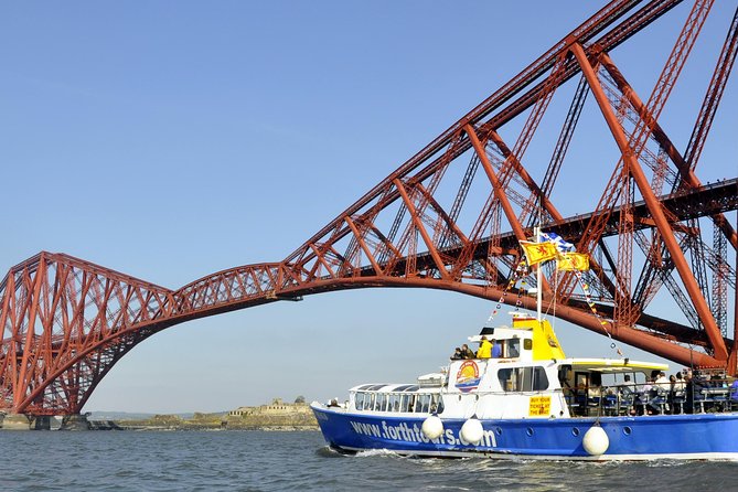 Edinburgh Three Bridges Cruise - Inchcolm Island and the extra landing pass