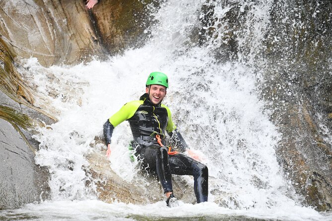 Falls of Bruar Canyoning - Entering the Upper and Lower Bruar routes