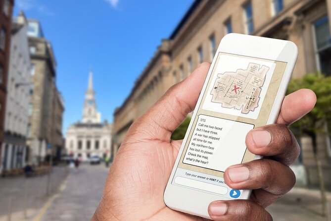 Fun and Flexible Treasure Hunt Around Glasgow with Cryptic Clues - Glasgow as a giant outdoor puzzle
