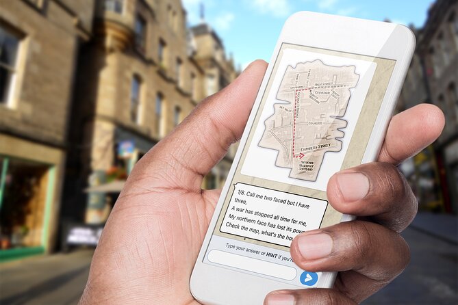 Fun, Flexible Treasure Hunt Around Edinburgh with Cryptic Clues & Hidden Gems - A phone-based way to get your Edinburgh bearings