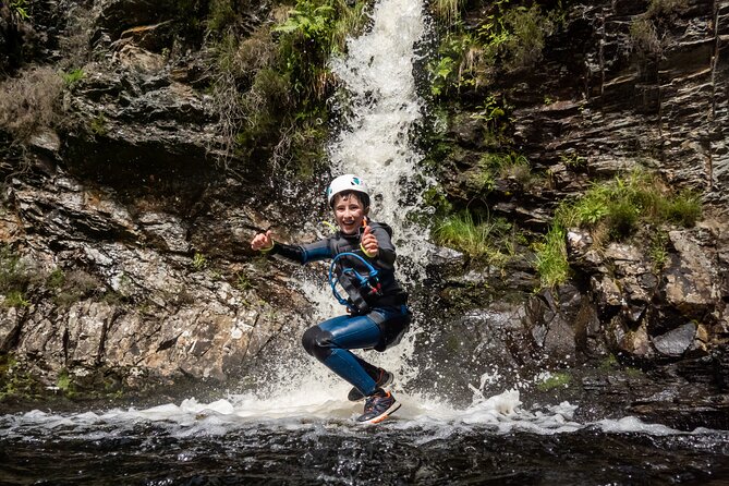 Galloway Canyoning Adventure, Murrays Canyon half day - Abseils, jumps, slides, and pools