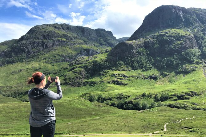 Glencoe, Scenic Walk & Highlands Guided Tour starting Glasgow - Falls of Falloch and a Short Walk