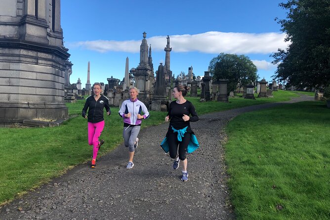 Guided Running Tour of Glasgow - Glasgow Cathedral brings an older Glasgow into view
