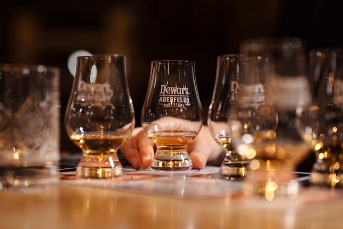 Guided Tour in Aberfeldy Distillery with Connoisseur Experience - Drivers are treated sensibly