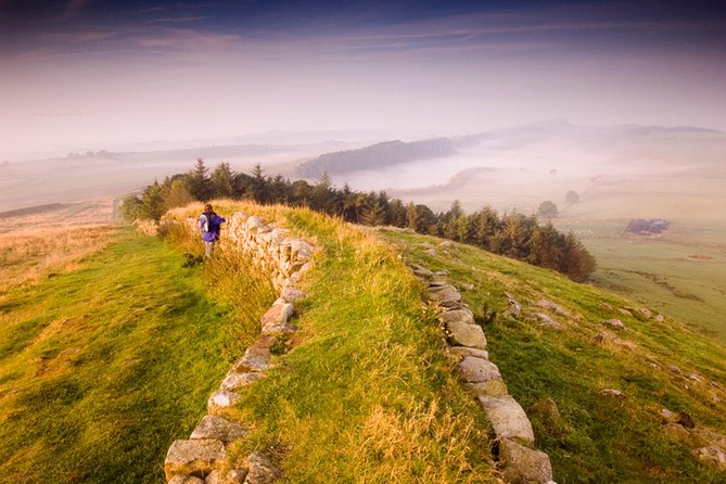 Hadrian's Wall & The Borders Tour from Edinburgh Incl. Admission - Birdoswald and the view back toward the frontier