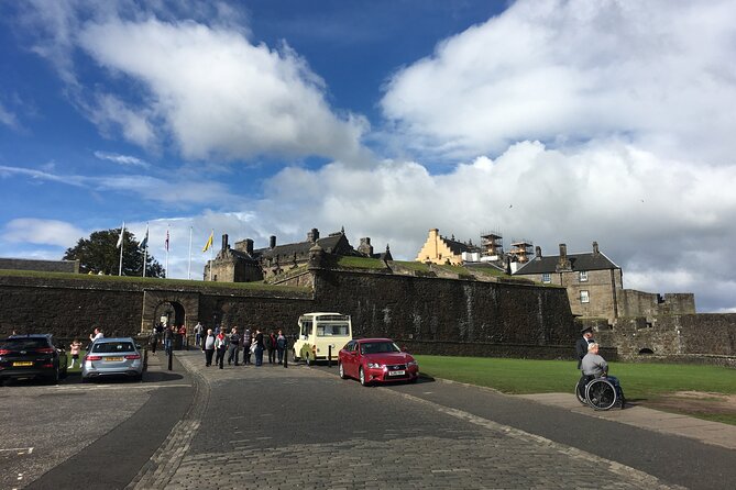 Luxury/Private Day Tour Glasgow to Stirling/Falkirk/Distillery - Stirling Castle: the grand opening stop