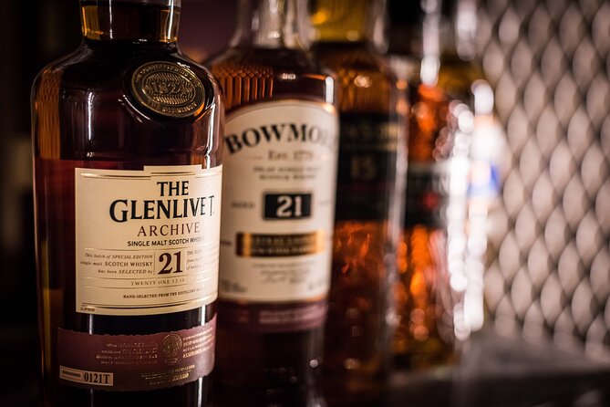 Luxury Whisky Tasting in Edinburgh's Underground Vaults | 90min - Meeting at John’s Coffee House and Tavern