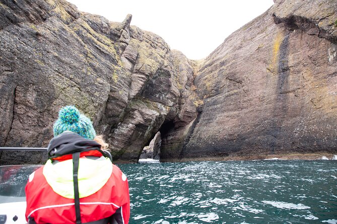 Northern Islands RIB Tour - Leaving Skerray pier with Nick at the helm