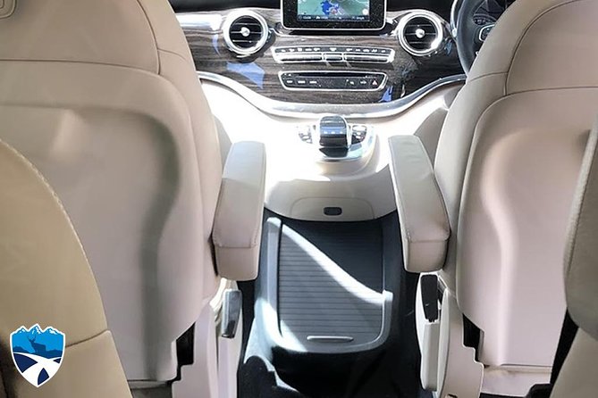 Private luxury transfer from Edinburgh Airport to Edinburgh - A Mercedes V Class ride for your own party