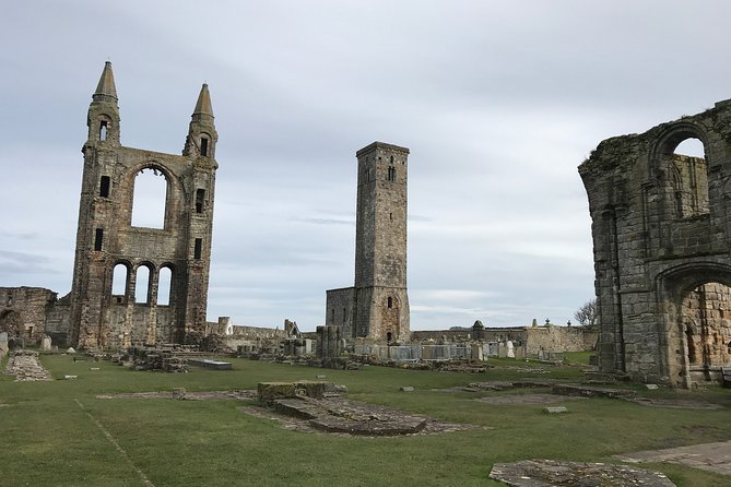 Private St Andrews Day Guided Tour-Personalised & Bespoke - St Andrews Castle above Castle Sands
