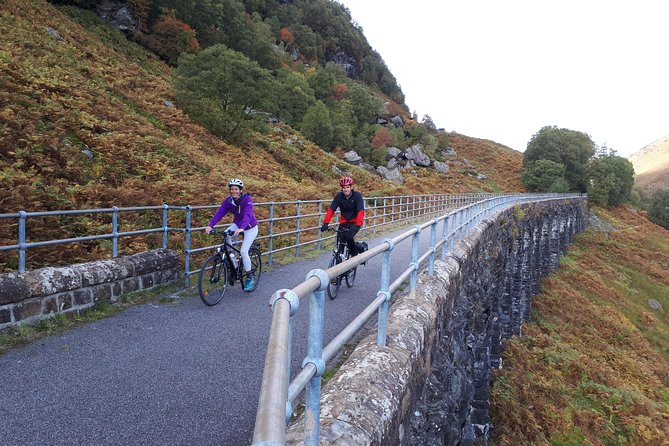 Scottish Highlands Freedom Bike & E- Bike Tour with Transfers - Balquhidder Church Ruins and Rob Roy