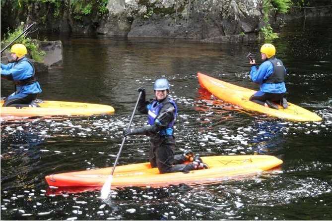 Stand Up Paddle Boarding in Aberfeldy - Getting on the water near Aberfeldy