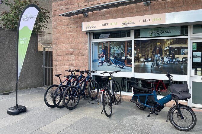 Stunning Edinburgh E-bike Tour max 10 people small group - Why an e-bike makes sense in Edinburgh
