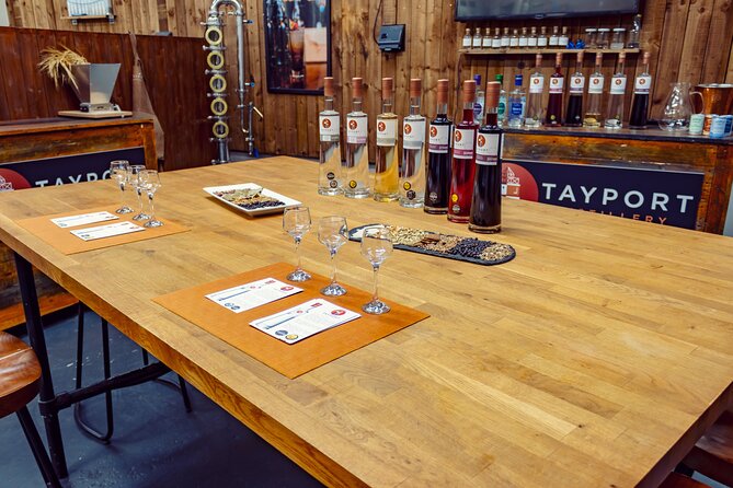 Tayport Distillery Tour & Tastings - Tasting vodka, gin, and liqueurs