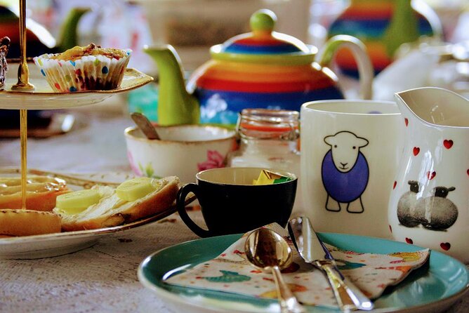 Tea with Naughty Sheep - Tea, sheep, and a little countryside mischief
