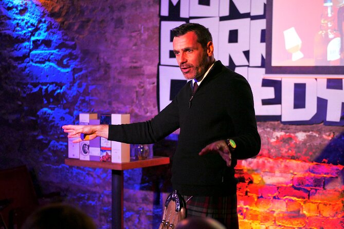 The Mountebank Comedy Whisky Tasting - Four Scottish malts, not an all-you-can-drink session