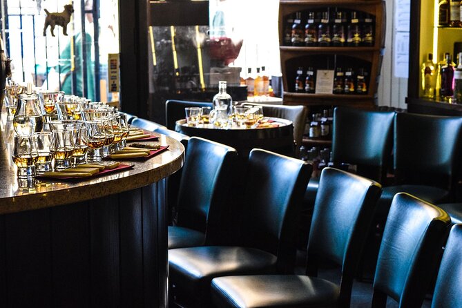 Whisky Tasting at Edinburgh's Award Winning Whiski Rooms - Four drams at the top of Edinburgh’s Mound