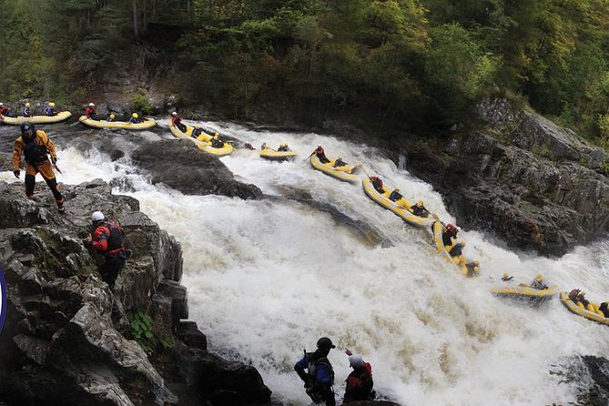 White Water Rafting and River Bugs on the River Tummel - Rafting through Zig-Zag and Shark’s Tooth