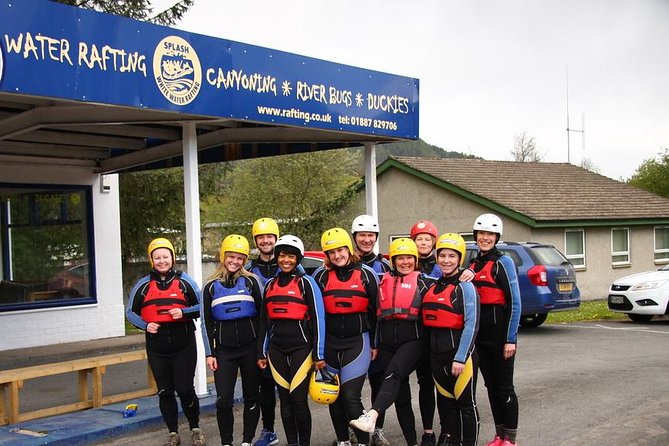 White Water Rafting on the River Tay from Aberfeldy - Guides who keep the raft working together